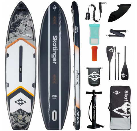 Skatinger Thor Grey Allround SUP Daska – Lakoća, Stabilnost, Snaga