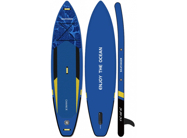 Skatinger Chance Blue Allround SUP daska – Svestranost, Stabilnost, Kontrola