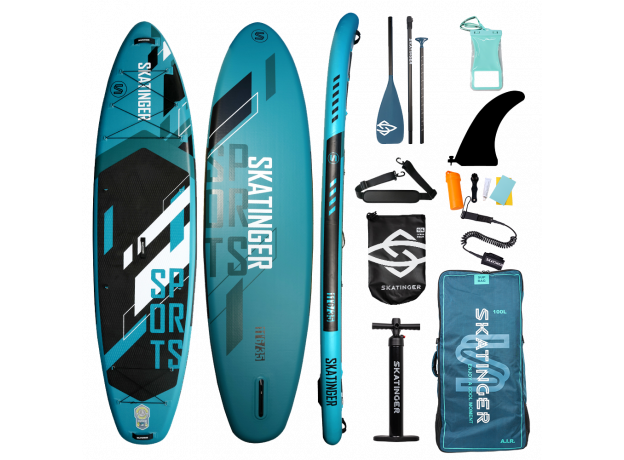 Skatinger Green Sports Yoga SUP daska – Ravnoteža, Energija, Sloboda