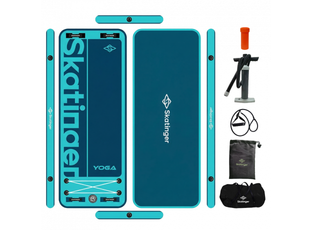 Skatinger Inflatable Yoga Mat – Balance, Flexibility & Versatility