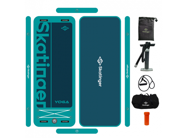 Skatinger Inflatable Yoga Mat – Balance, Flexibility & Versatility
