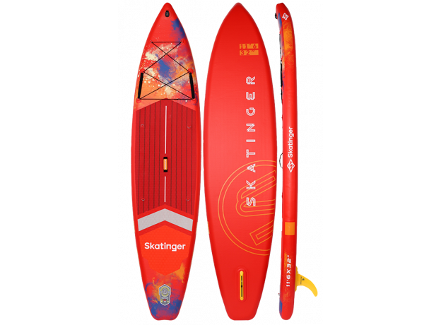 Skatinger Interstellar Red Touring SUP Board – Energie, Stil, Performance