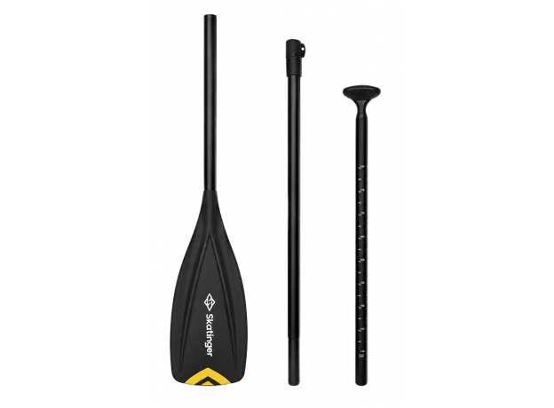 Skatinger Screen-Printed Fiberglass SUP Paddle
