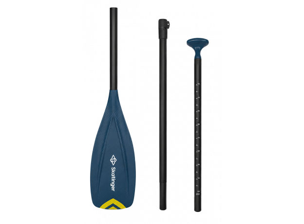 Skatinger Screen-Printed Fiberglass SUP Paddle