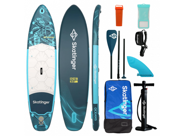 Skatinger Turtle Allround Paddle SUP Daska – Izdržljivost, Udobnost, Jedinstvenost