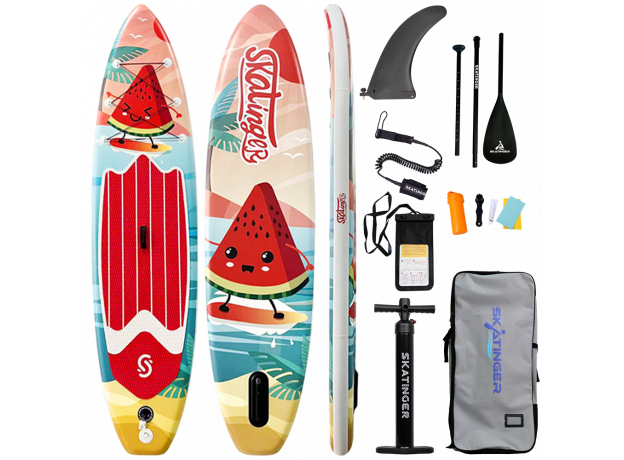 Skatinger Watermelon Allround SUP daska – Zabava, Stabilnost, Ravnoteža