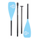 Skatinger Aluminum SUP Double-Blade Paddle