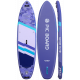 Skatinger Camouflage Purple Allround SUP daska – Stil, Ravnoteža, Svestranost